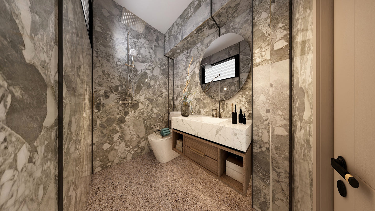 TW8050 Rockies | Resale HDB Bathroom Makeover