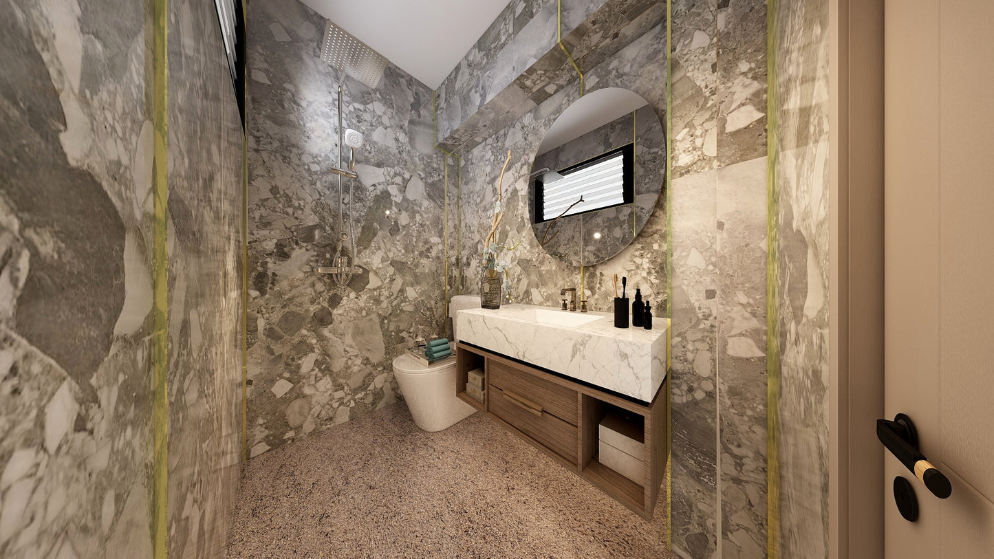 TW8050 Rockies | Resale HDB Bathroom Makeover