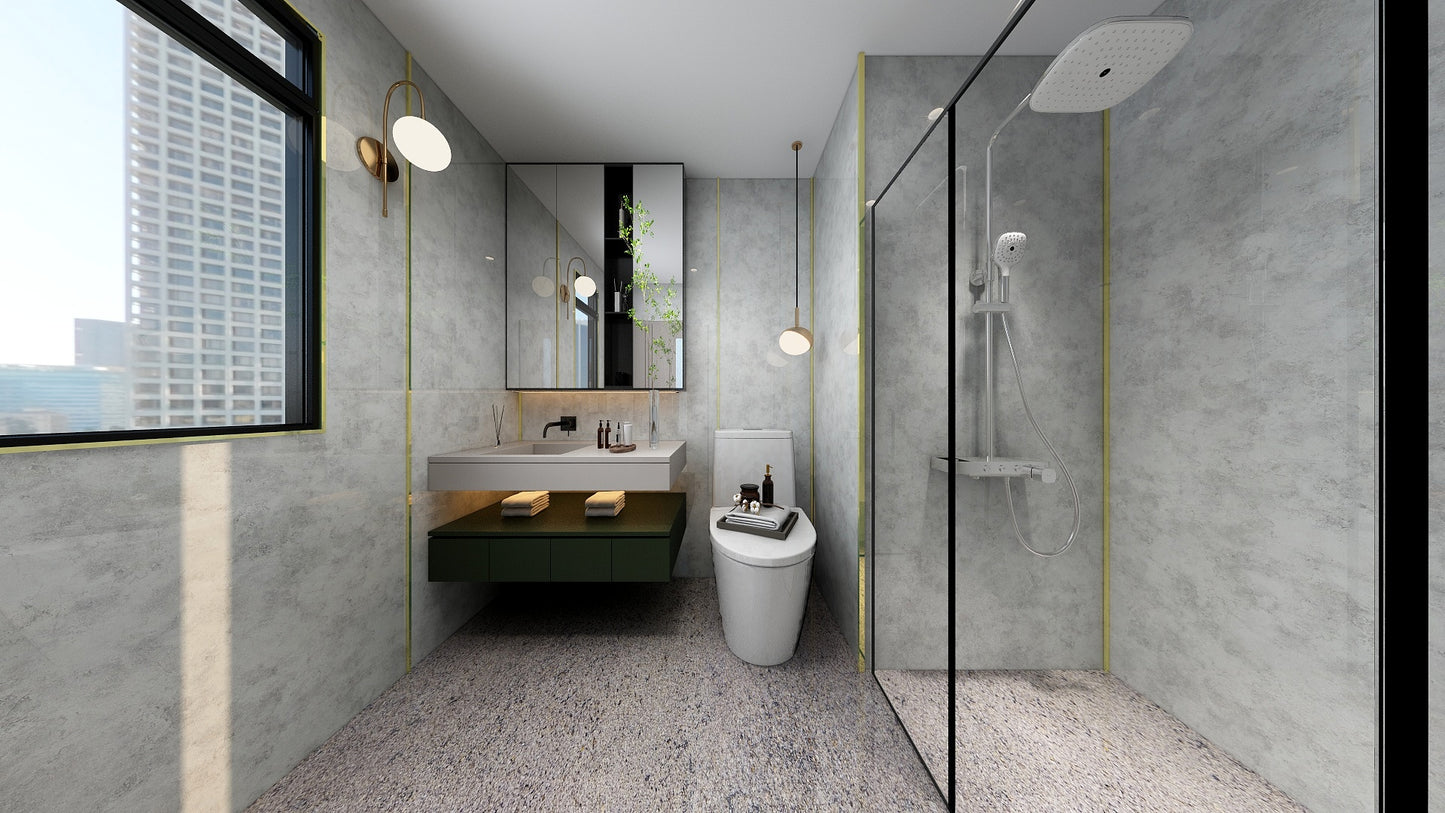 TW8080 Alpine | Condo Bathroom Makeover