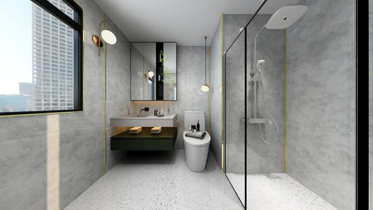 TW8080 Alpine | Condo Bathroom Makeover