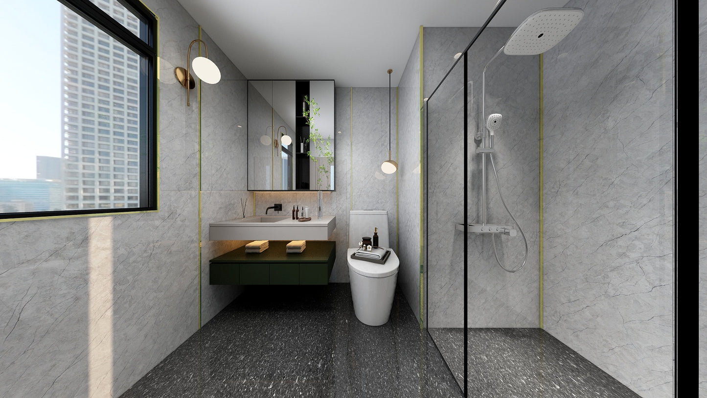 TW8110 Mount Grey | Condo Bathroom Makeover
