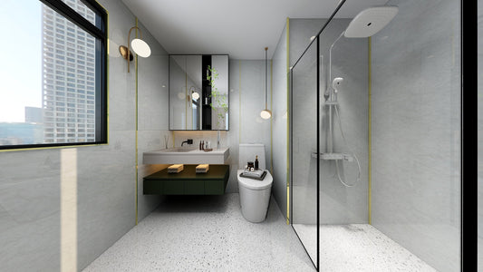 TW8120 White Peaks | Condo Bathroom Makeover