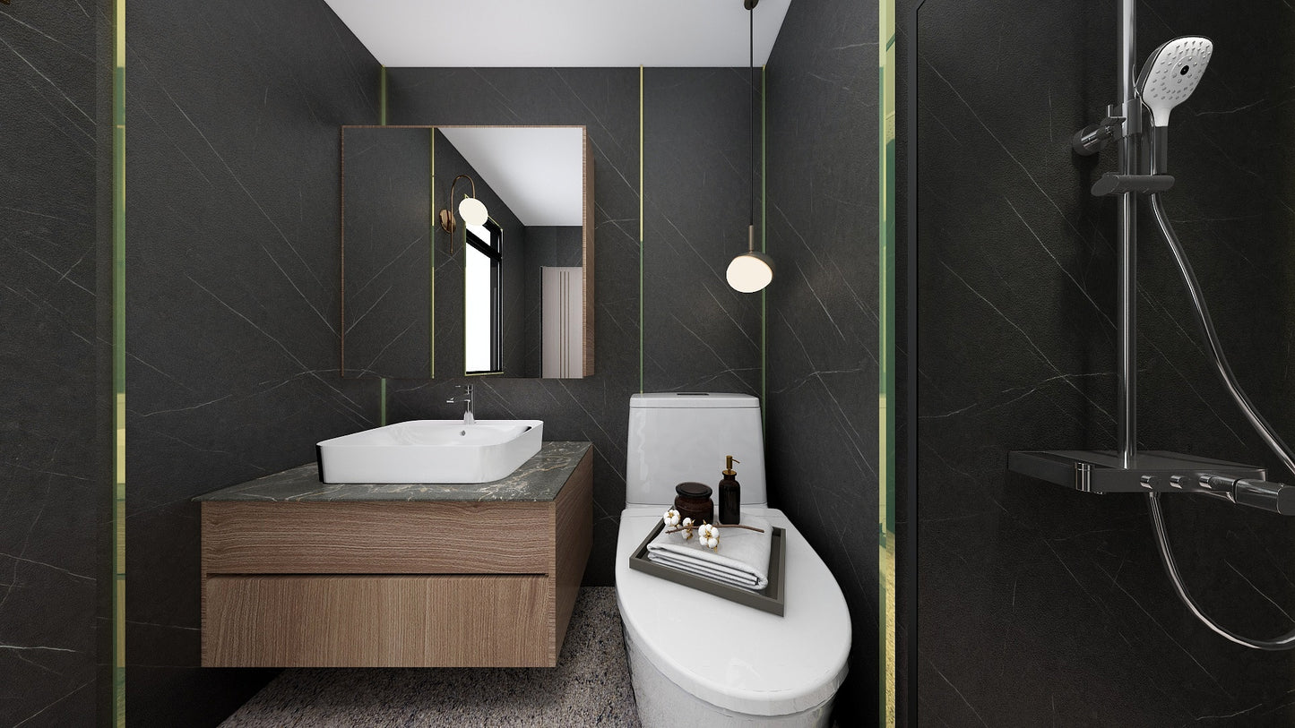 TW8020 Silent Night | Waterproof Vanity Set