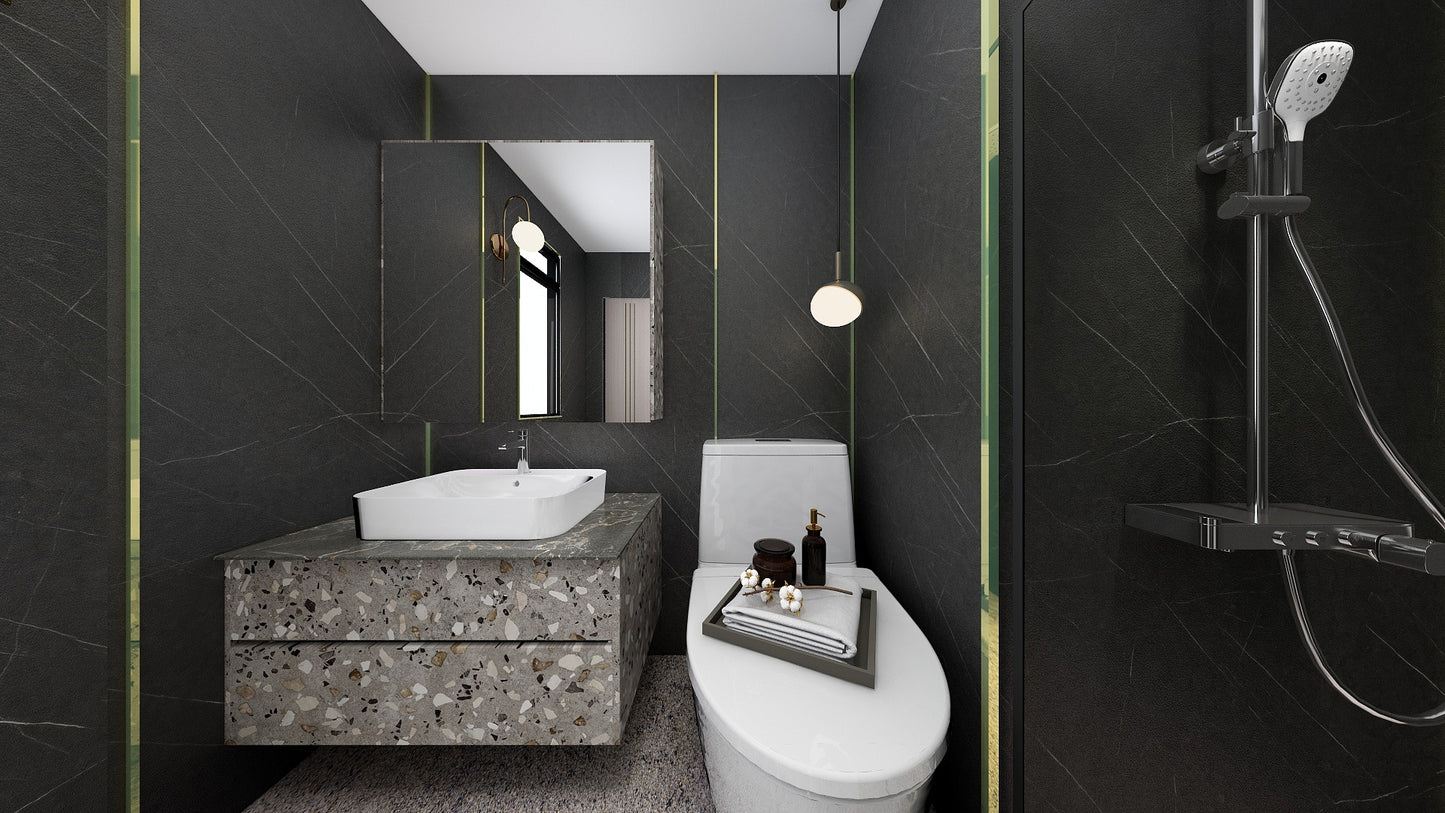 TW8020 Silent Night | Waterproof Vanity Set