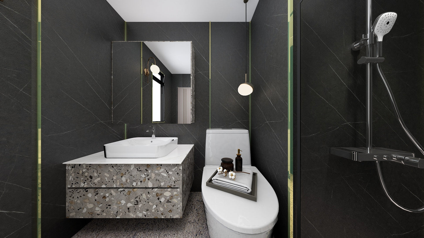 TW8020 Silent Night | Waterproof Vanity Set