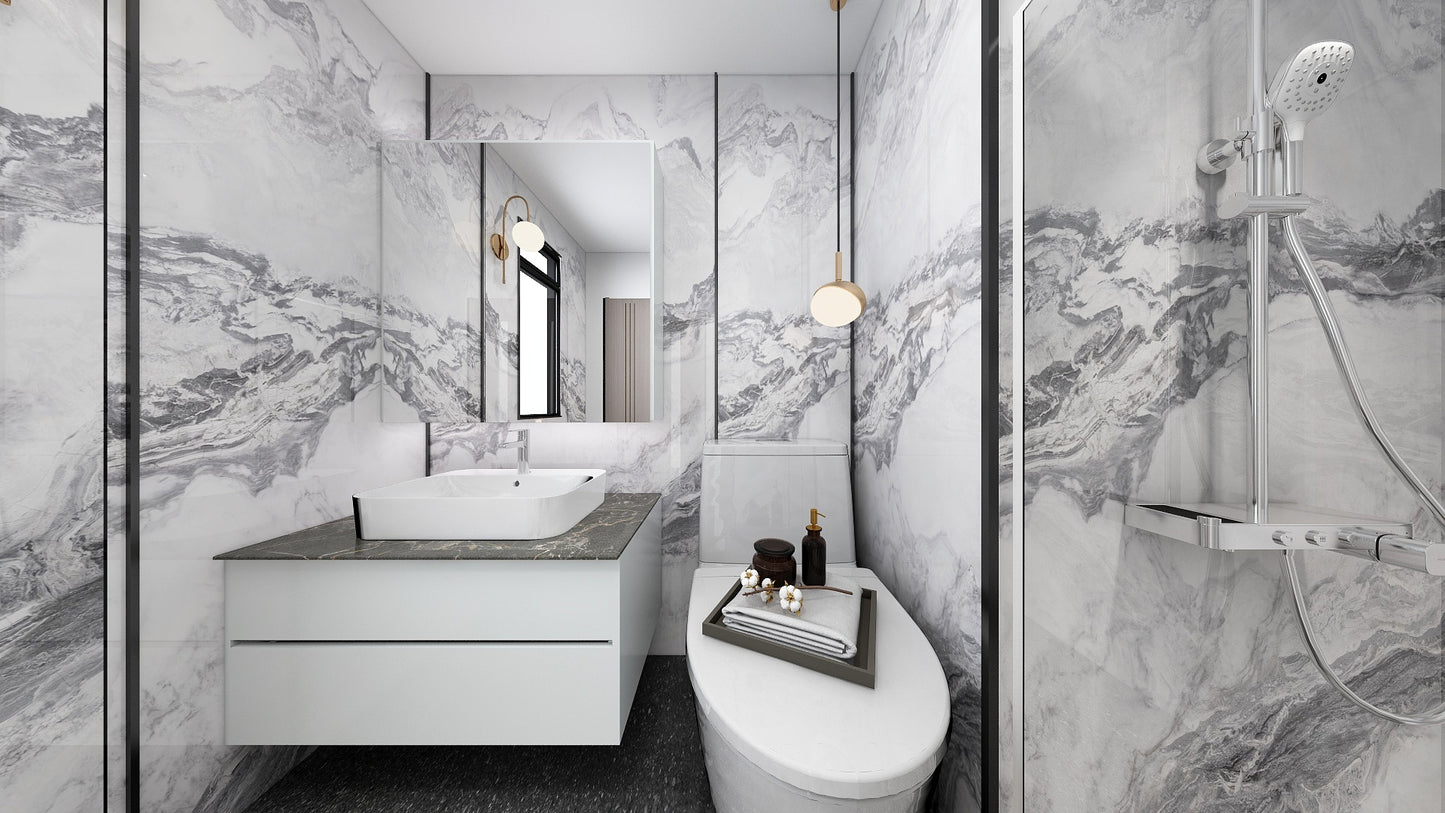 TW5060 Glacier | Waterproof Vanity Set