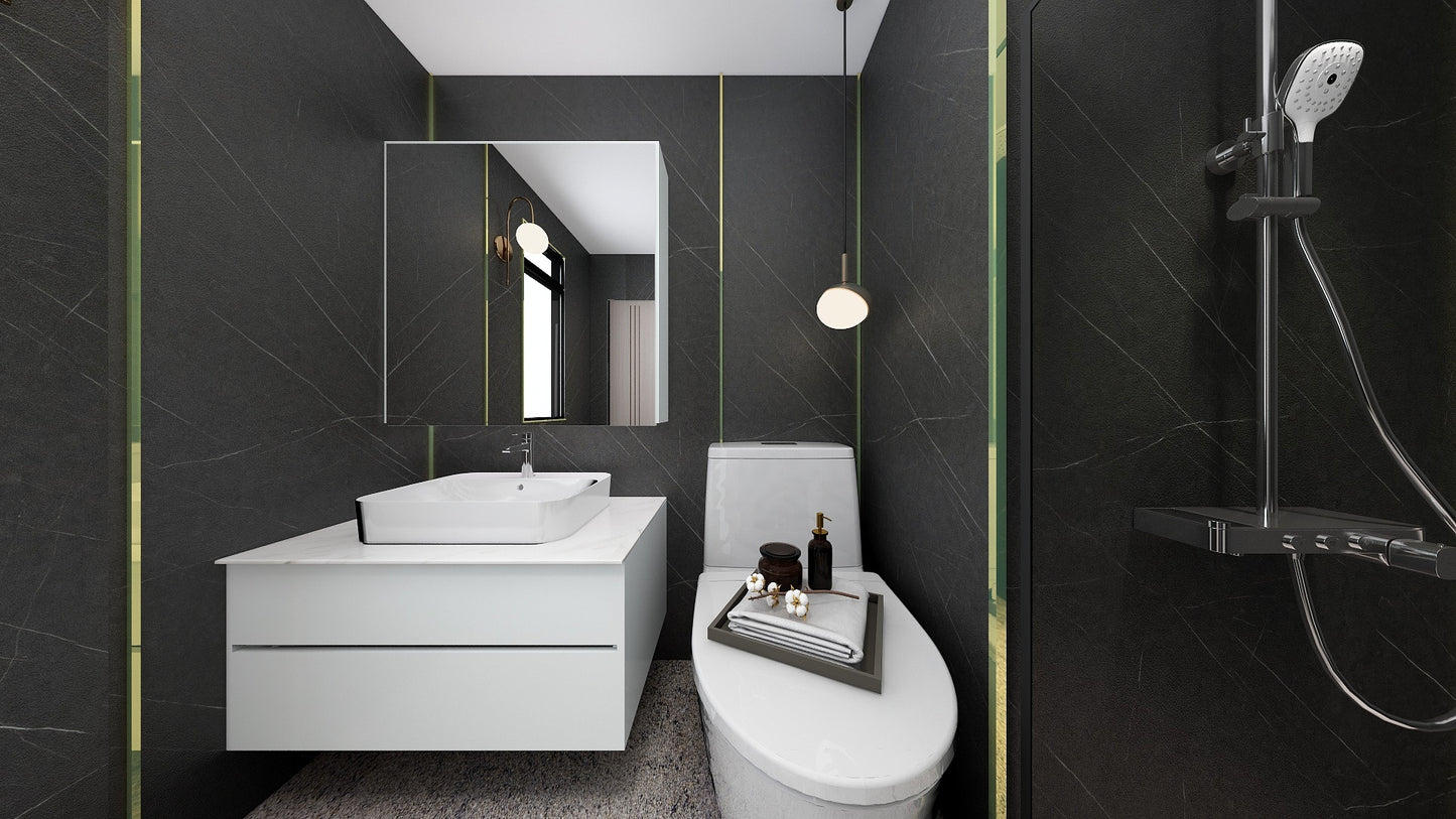 TW8020 Silent Night | Waterproof Vanity Set