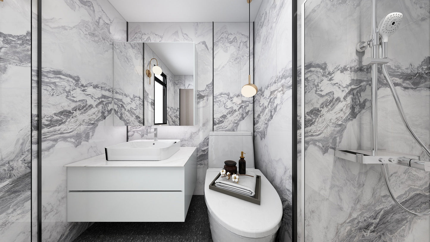 TW5060 Glacier | Waterproof Vanity Set
