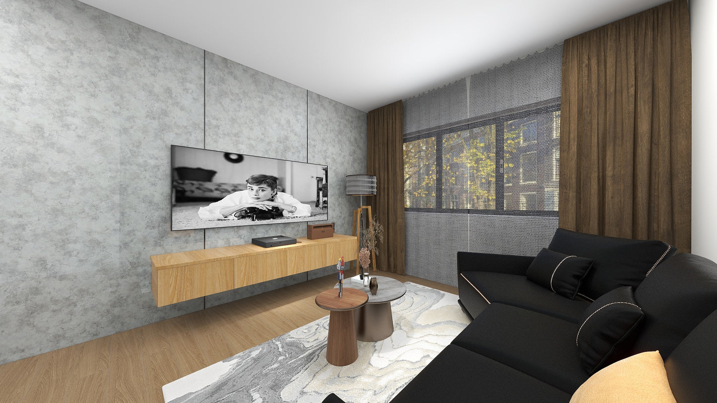 TW8080 Alpine | Waterproof TV Console Set