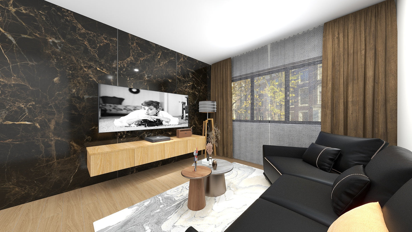 TW5040 Emperador | Waterproof TV Console Set