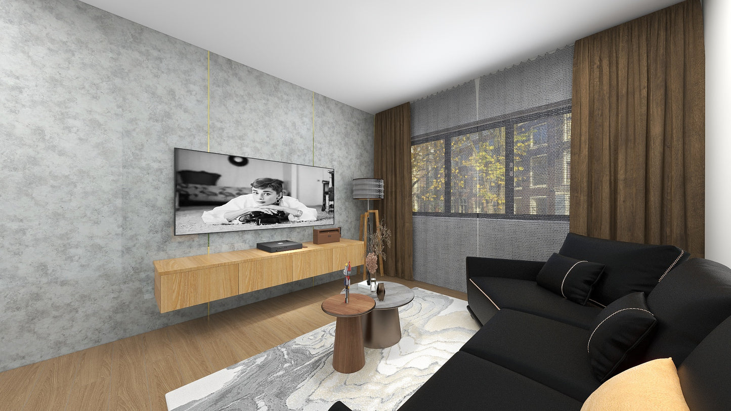 TW8080 Alpine | Waterproof TV Console Set