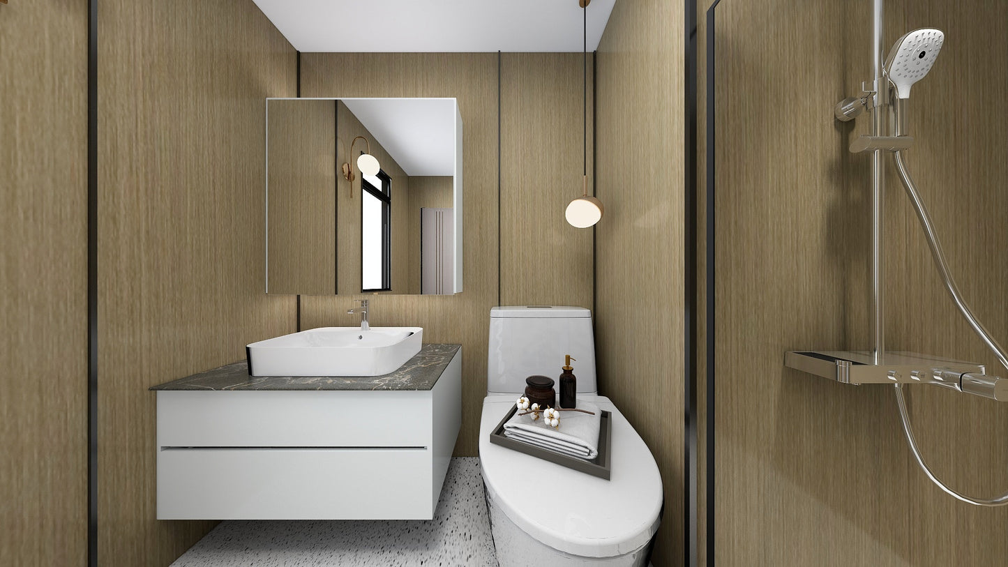 TW1020 Cherry | Waterproof Vanity Set