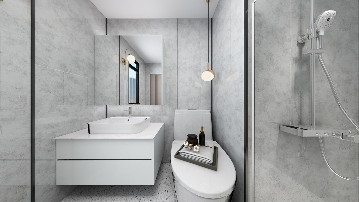 TW8080 Alpine | Waterproof Vanity Set