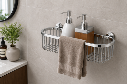 TORA Bathroom Wall Basket