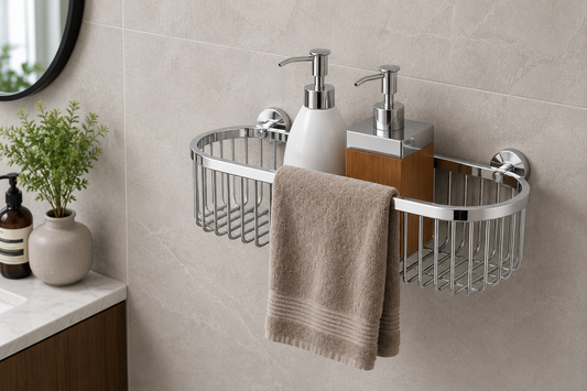 TORA Bathroom Wall Basket