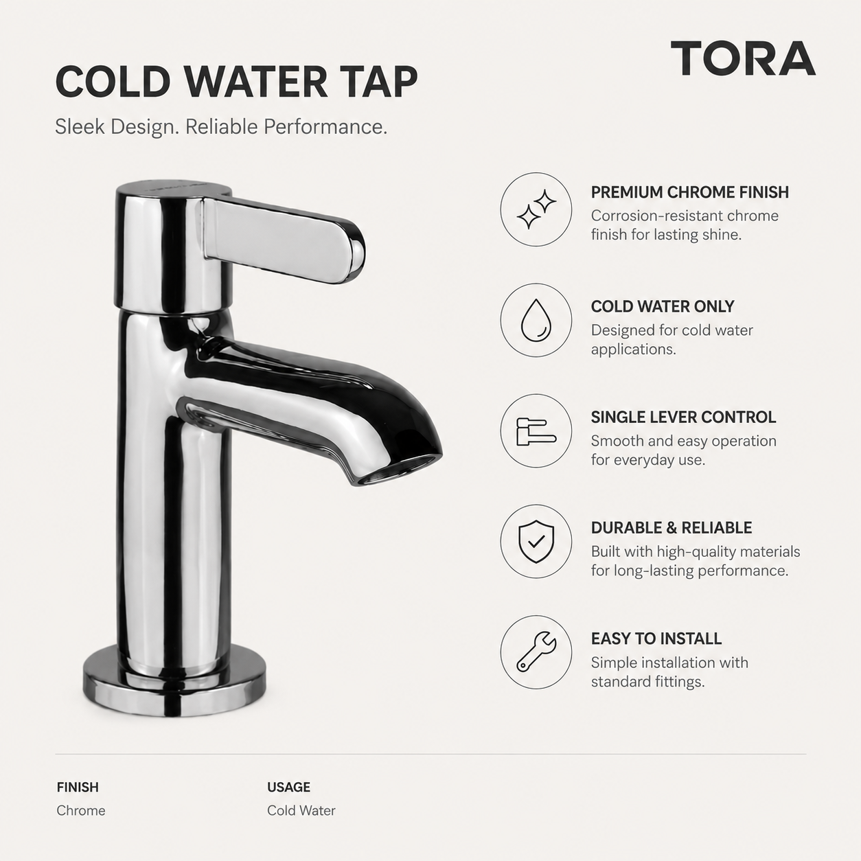 TORA Cold Water Tap