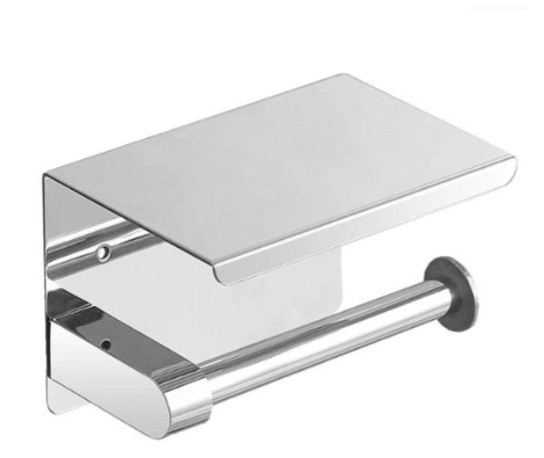 TORA Toilet Paper Holder with Shelf