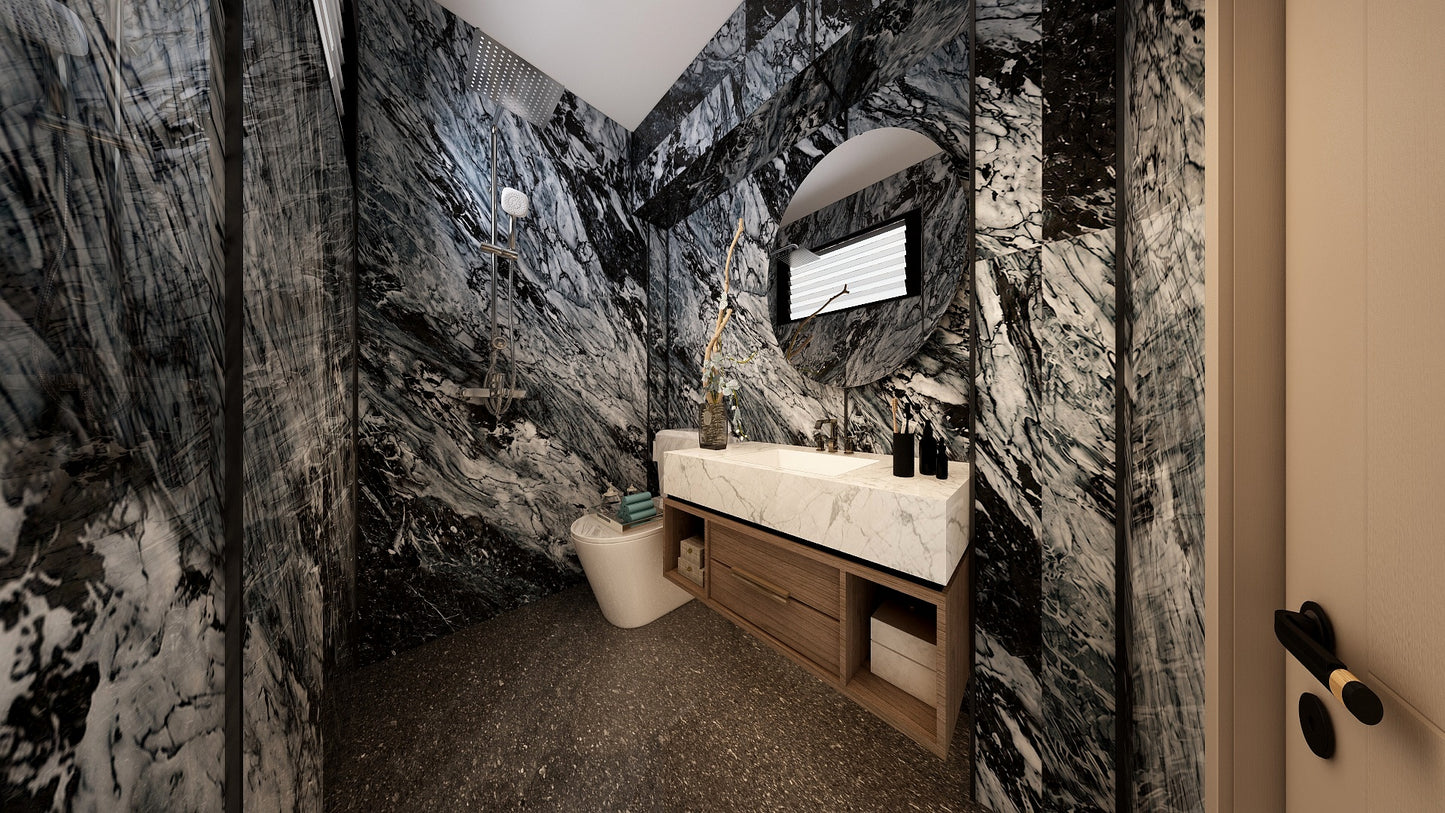 TW5110 Obsidian Ridge | Resale HDB Bathroom Makeover