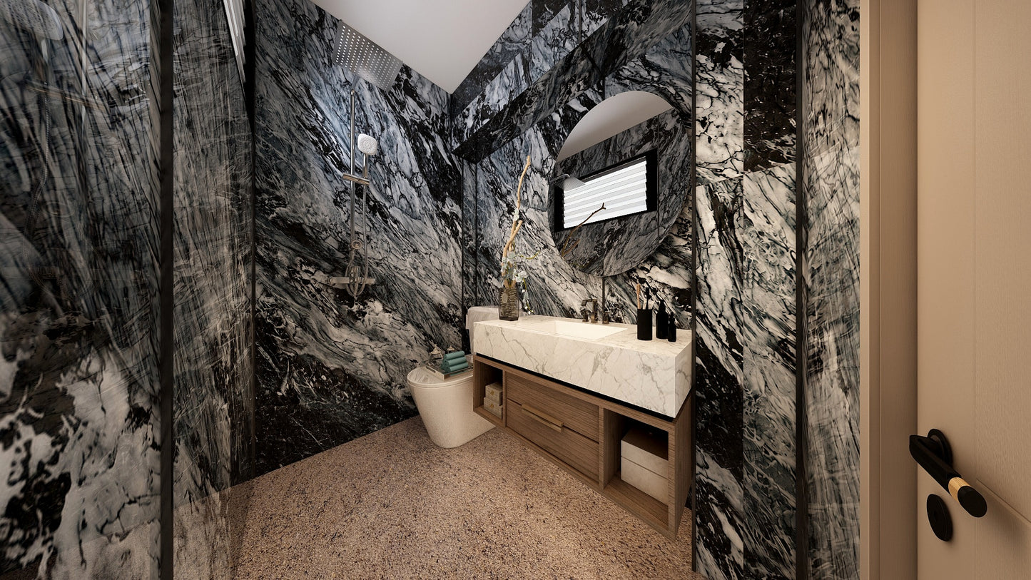 TW5110 Obsidian Ridge | Resale HDB Bathroom Makeover