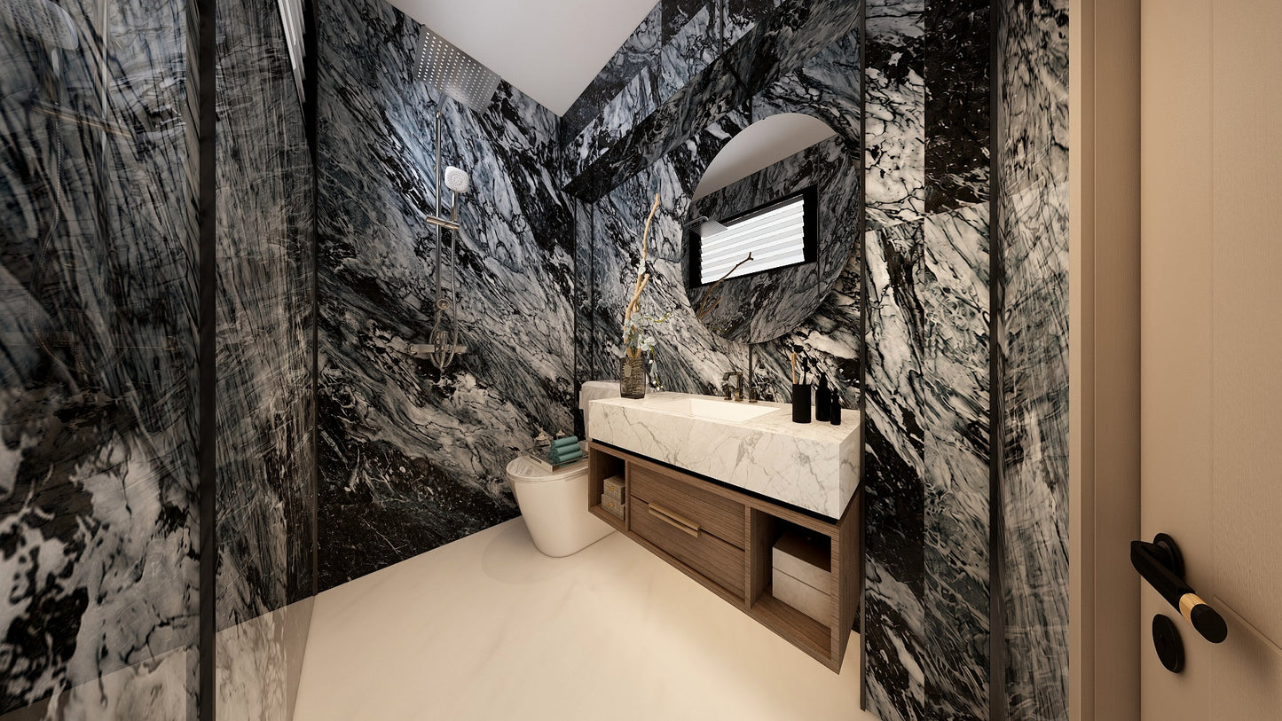 TW5110 Obsidian Ridge | Resale HDB Bathroom Makeover