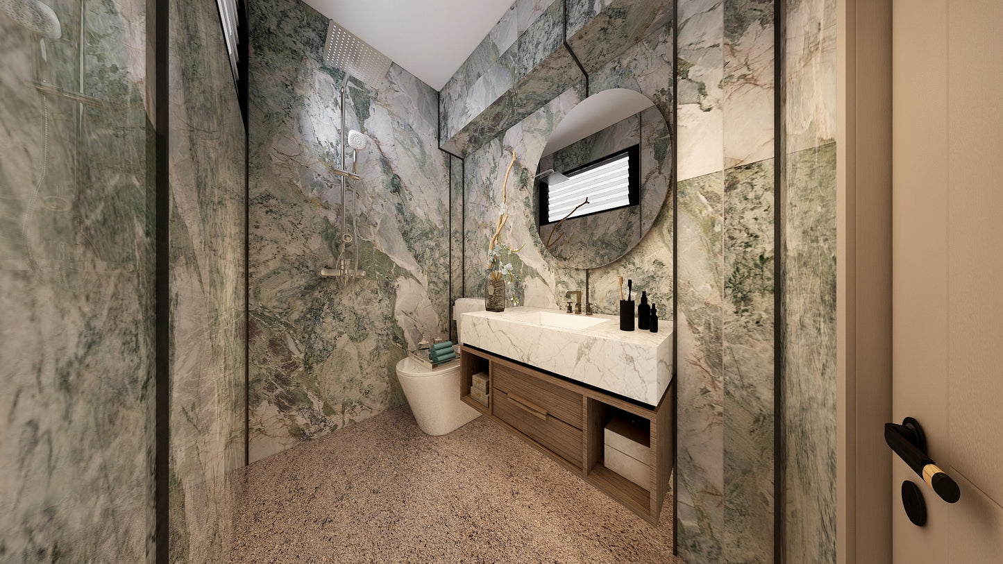 TW5130 Misty Highlands | Resale HDB Bathroom Makeover