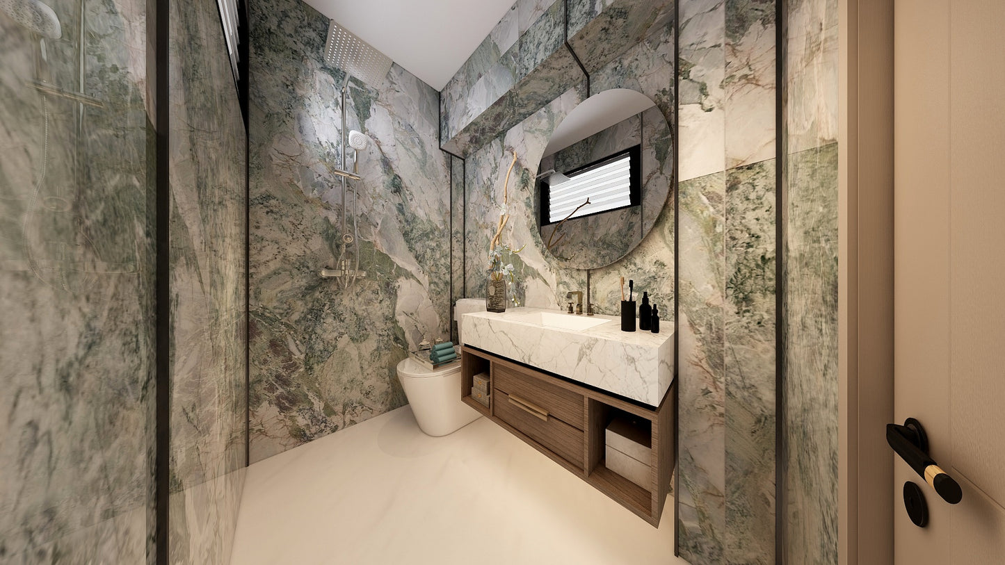 TW5130 Misty Highlands | Resale HDB Bathroom Makeover