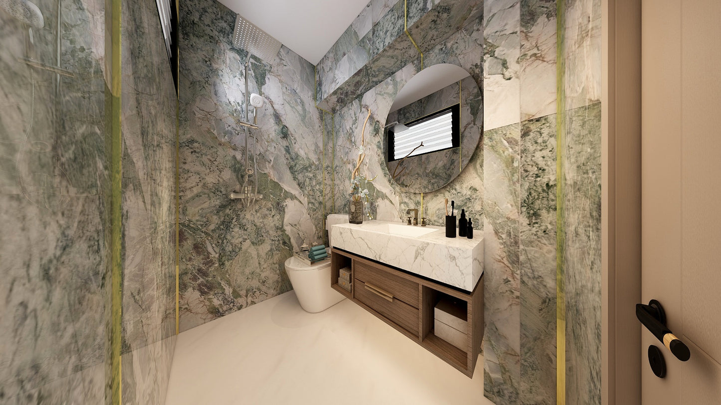 TW5130 Misty Highlands | Resale HDB Bathroom Makeover