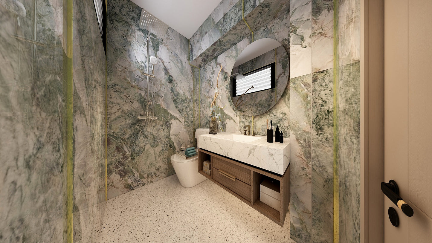 TW5130 Misty Highlands | Resale HDB Bathroom Makeover