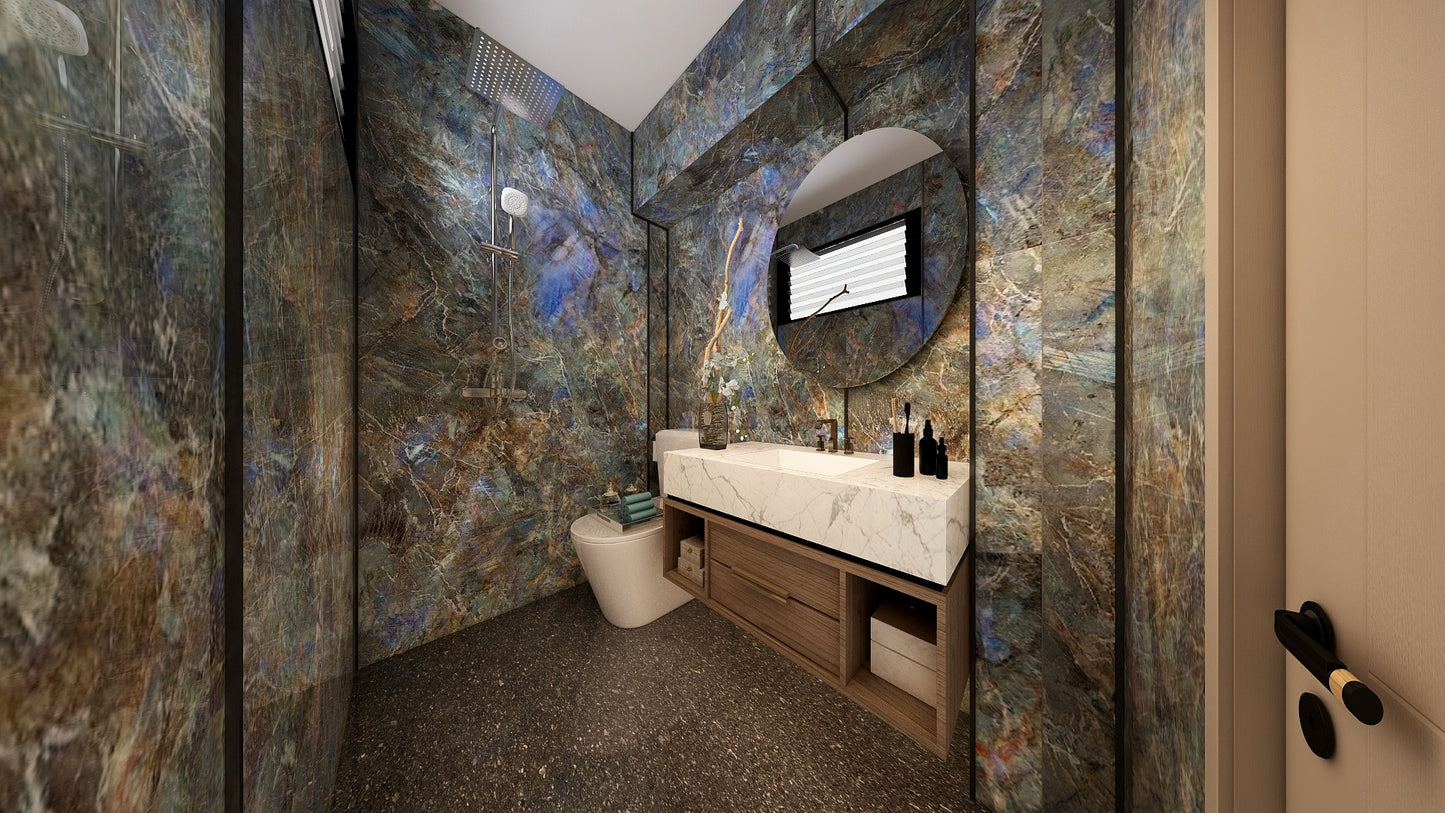 TW5150 Moonstone | Resale HDB Bathroom Makeover