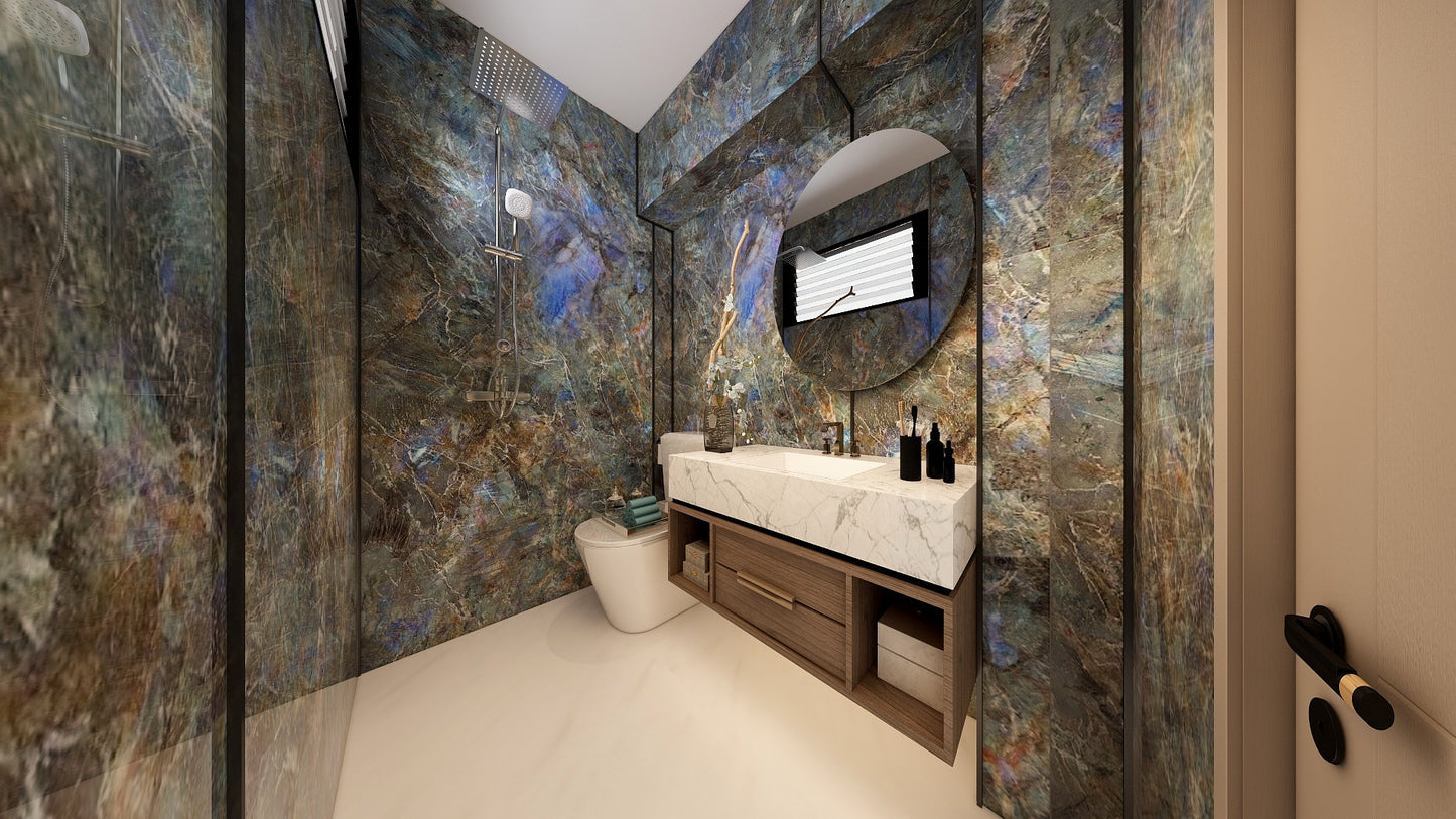 TW5150 Moonstone | Resale HDB Bathroom Makeover