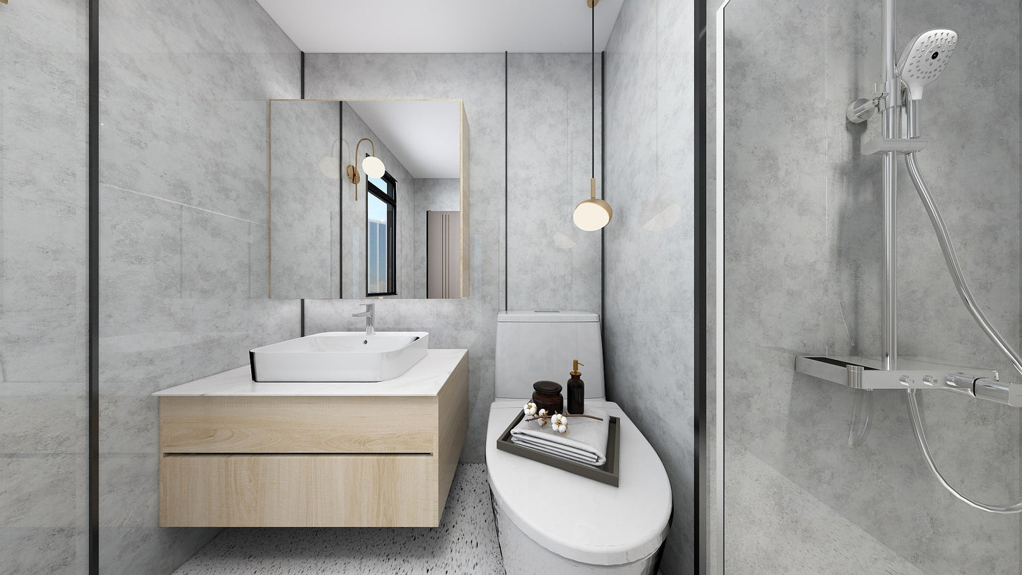 TW8080 Alpine | Waterproof Vanity Set
