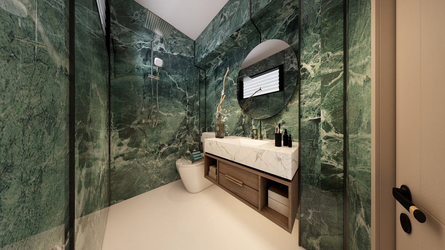 [LIMITED RELEASE] TW5030 Verdi Alpi | Resale HDB Bathroom Makeover