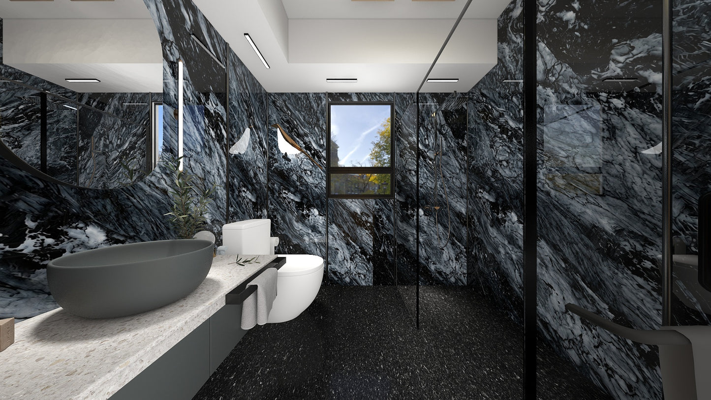 TW5110 Obsidian Ridge | HDB BTO Bathroom Makeover