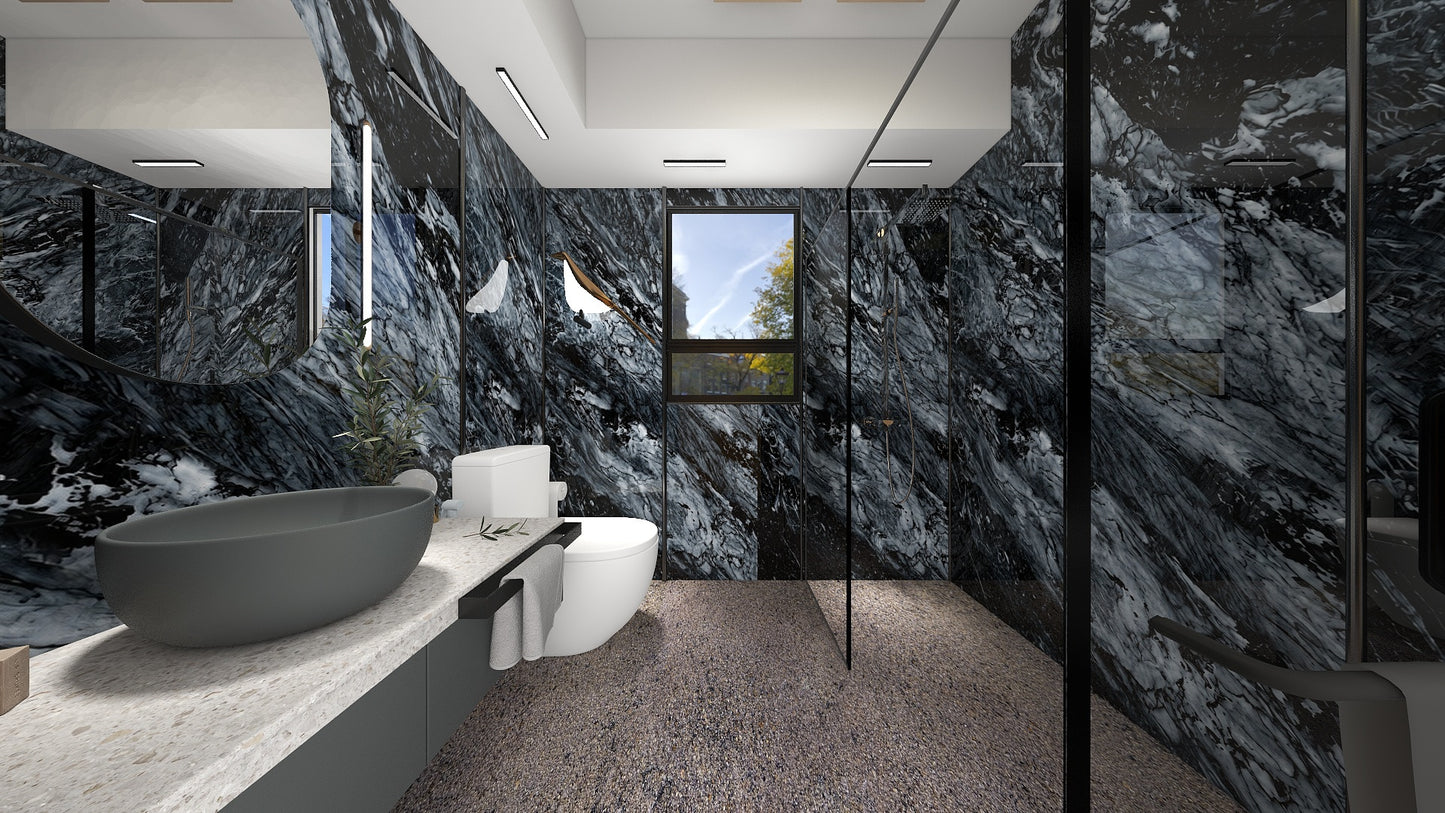 TW5110 Obsidian Ridge | HDB BTO Bathroom Makeover