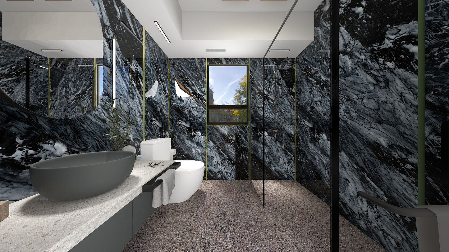 TW5110 Obsidian Ridge | HDB BTO Bathroom Makeover