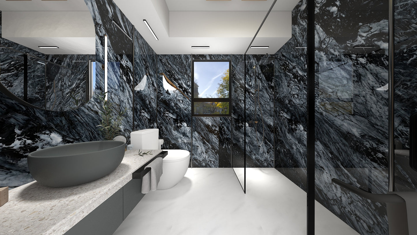 TW5110 Obsidian Ridge | HDB BTO Bathroom Makeover