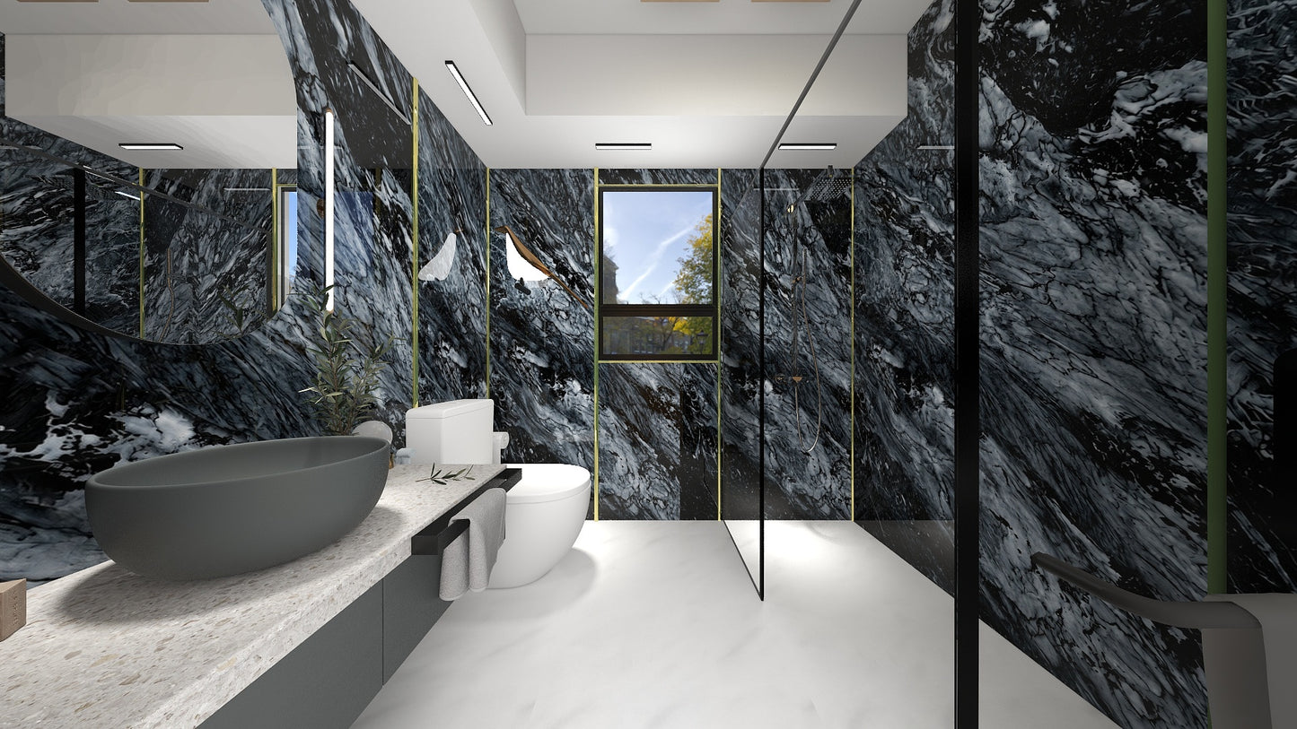 TW5110 Obsidian Ridge | HDB BTO Bathroom Makeover