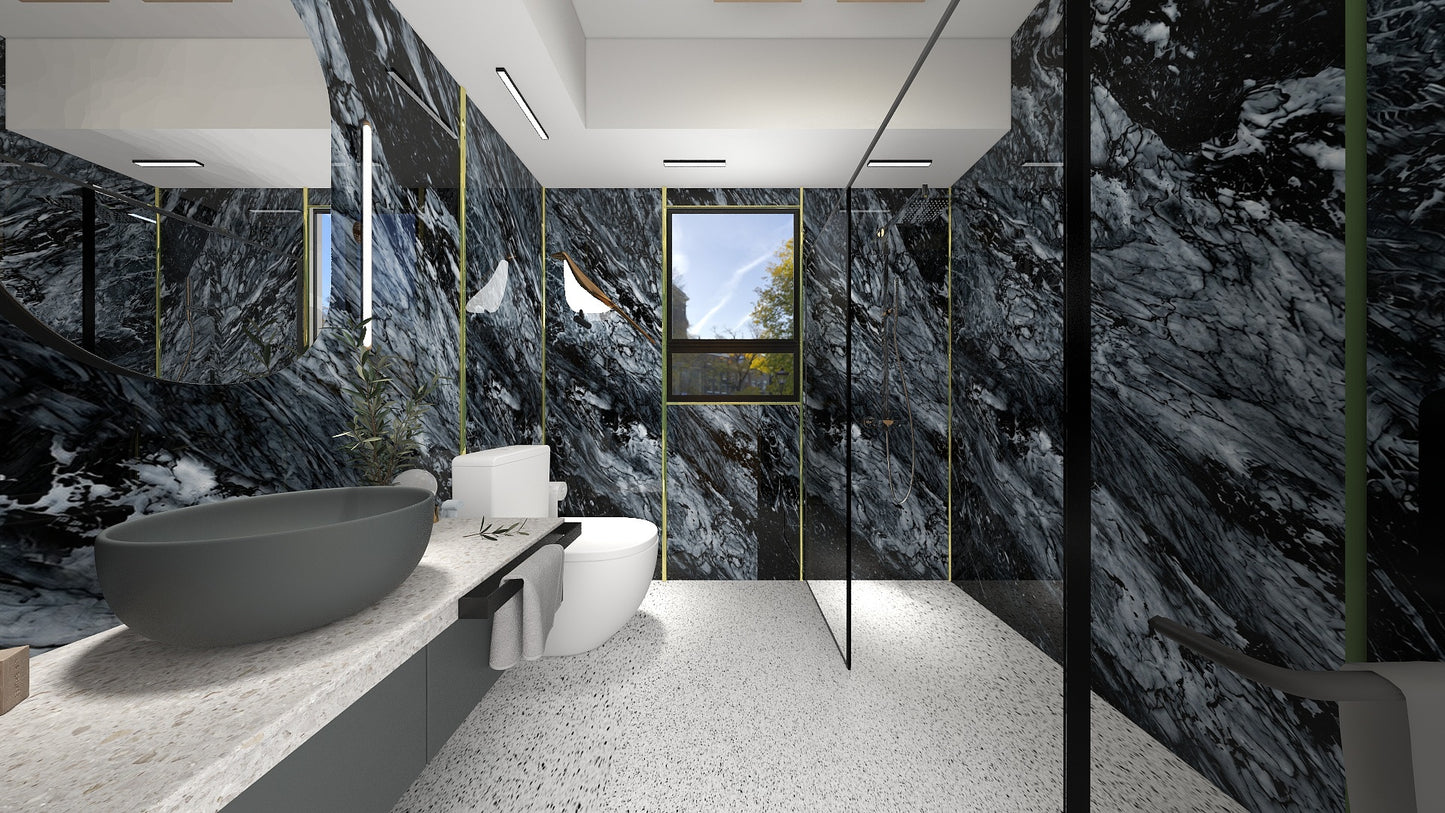 TW5110 Obsidian Ridge | HDB BTO Bathroom Makeover