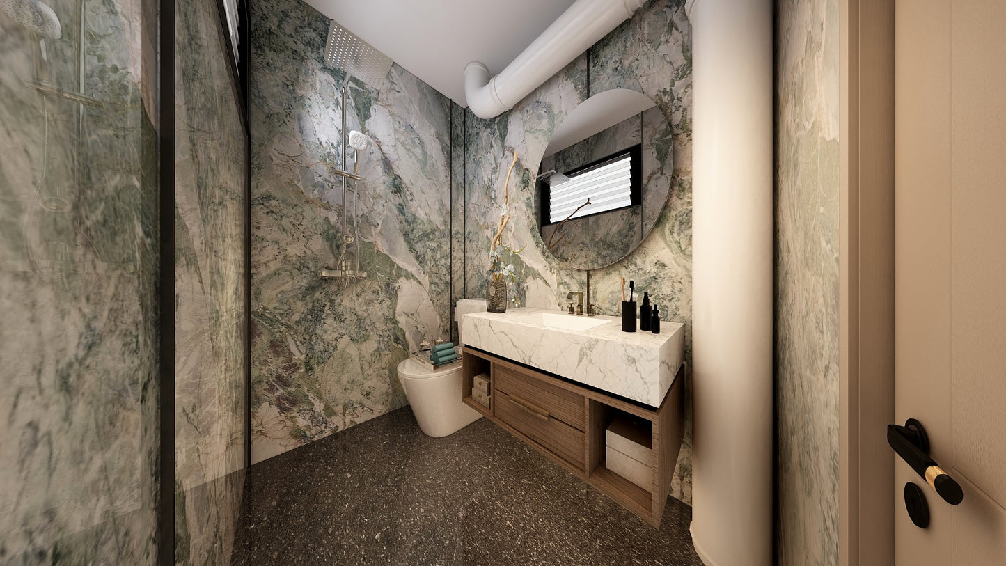 TW5130 Misty Highlands | Resale HDB Bathroom Makeover