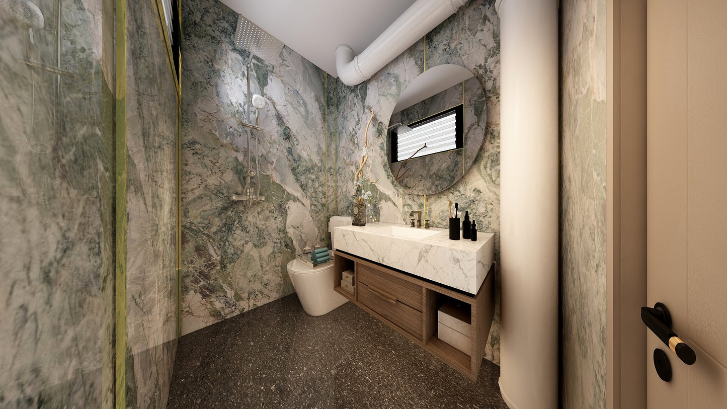 TW5130 Misty Highlands | Resale HDB Bathroom Makeover