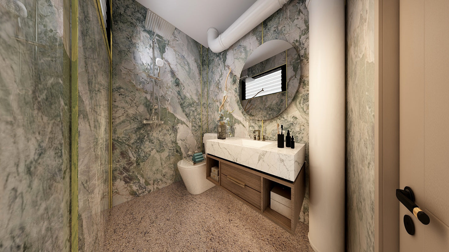TW5130 Misty Highlands | Resale HDB Bathroom Makeover