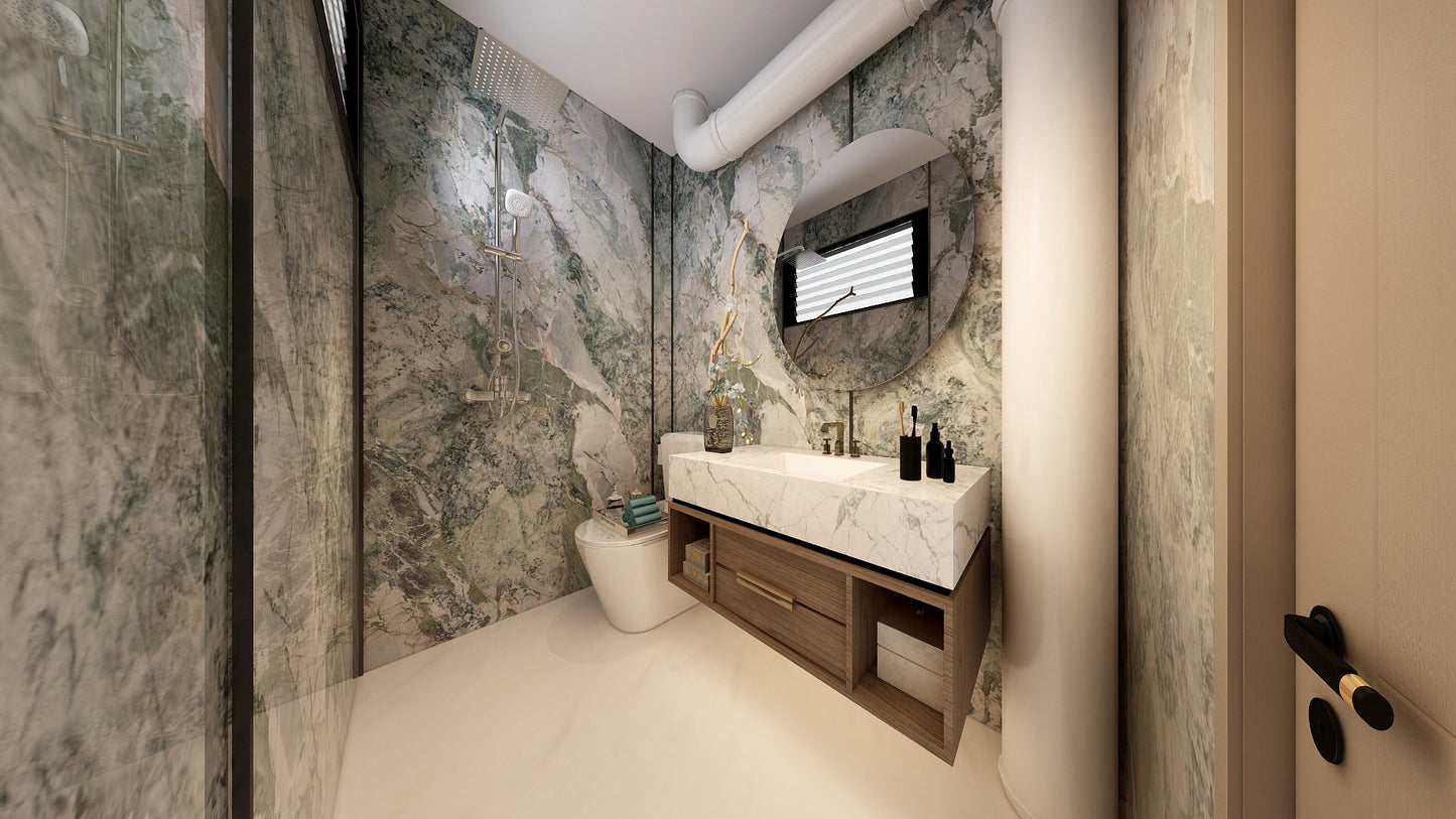 TW5130 Misty Highlands | Resale HDB Bathroom Makeover