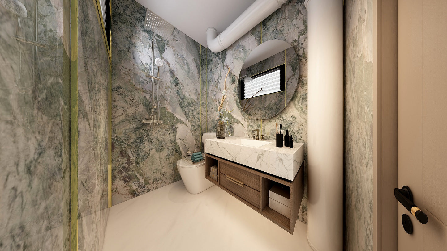 TW5130 Misty Highlands | Resale HDB Bathroom Makeover
