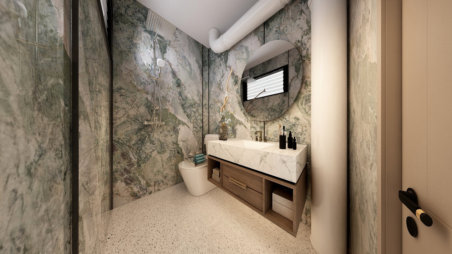 TW5130 Misty Highlands | Resale HDB Bathroom Makeover