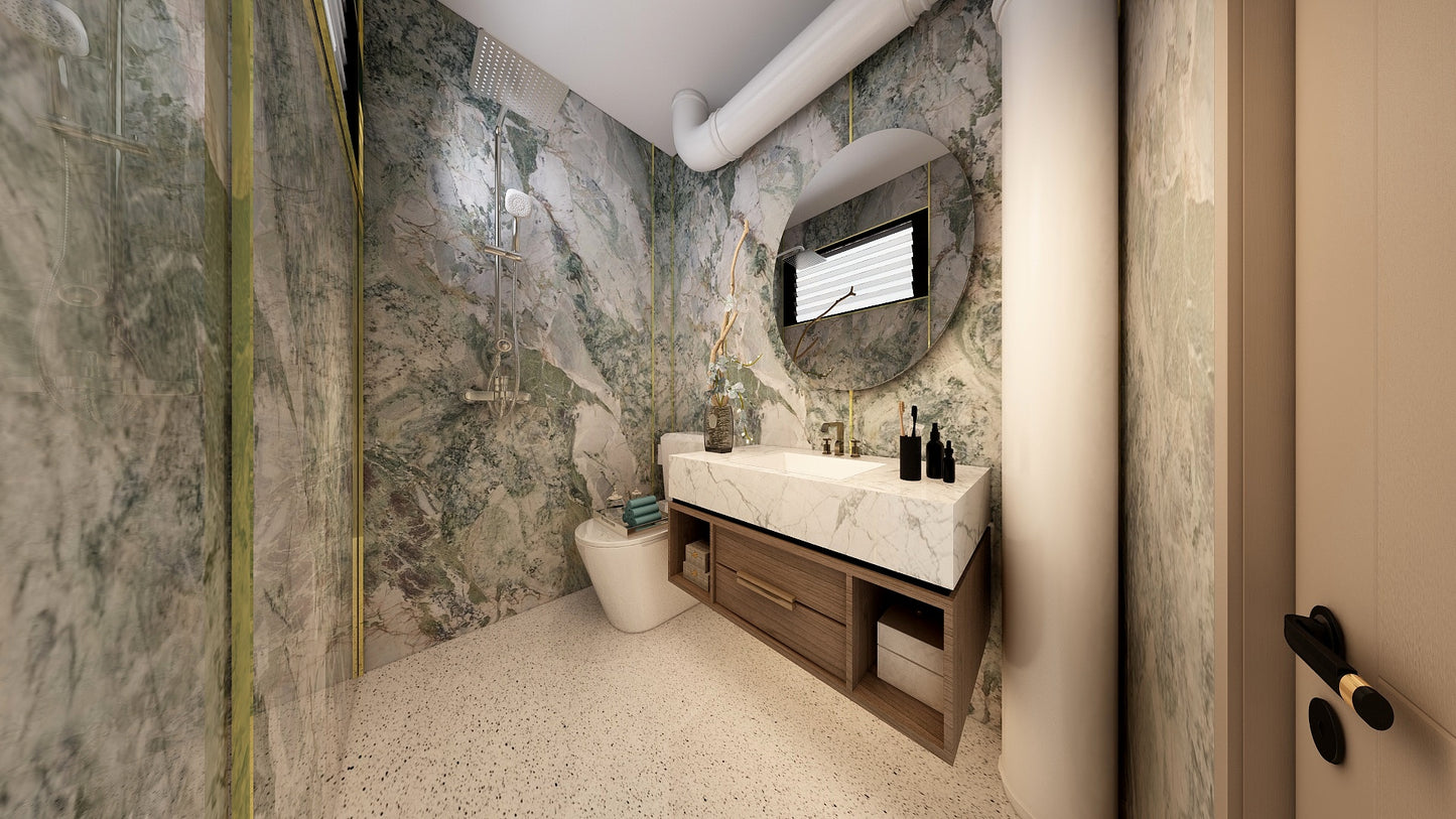 TW5130 Misty Highlands | Resale HDB Bathroom Makeover