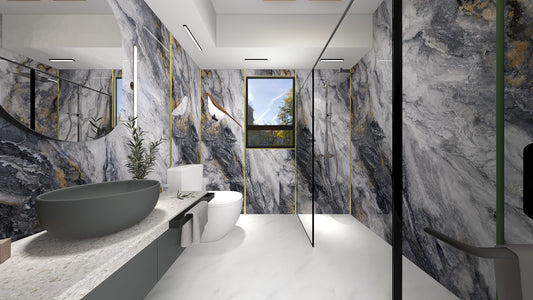 TW5140 Sliver Cascade | HDB BTO Bathroom Makeover