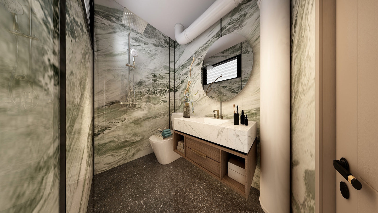 [SPECIAL] TW9020 Sierra | Resale HDB Bathroom Makeover