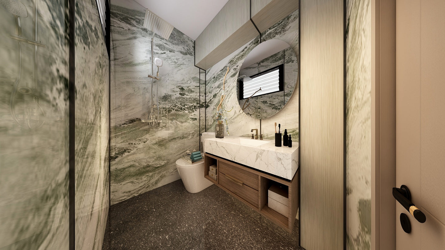 [SPECIAL] TW9020 Sierra | Resale HDB Bathroom Makeover