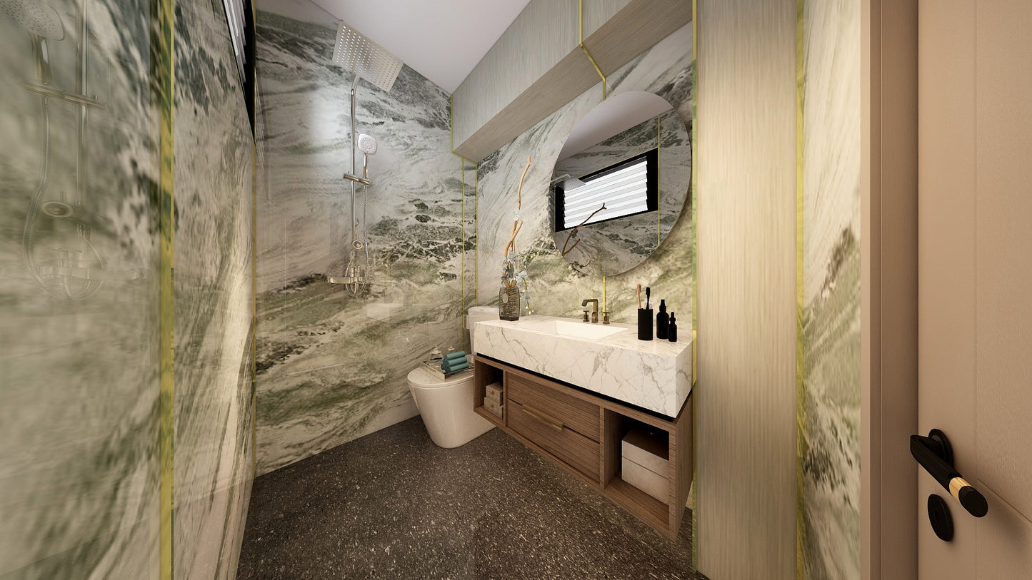 [SPECIAL] TW9020 Sierra | Resale HDB Bathroom Makeover