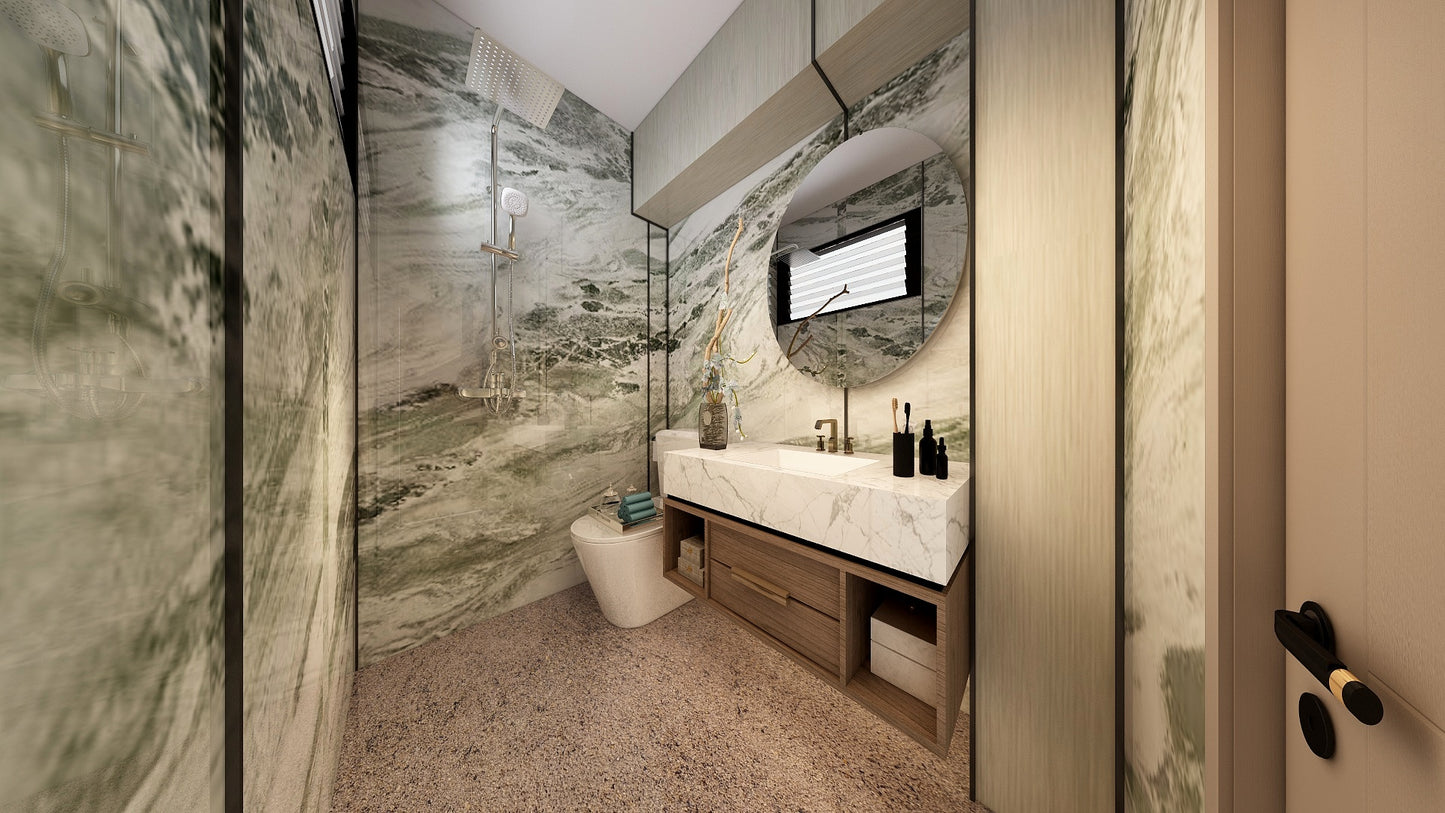 [SPECIAL] TW9020 Sierra | Resale HDB Bathroom Makeover